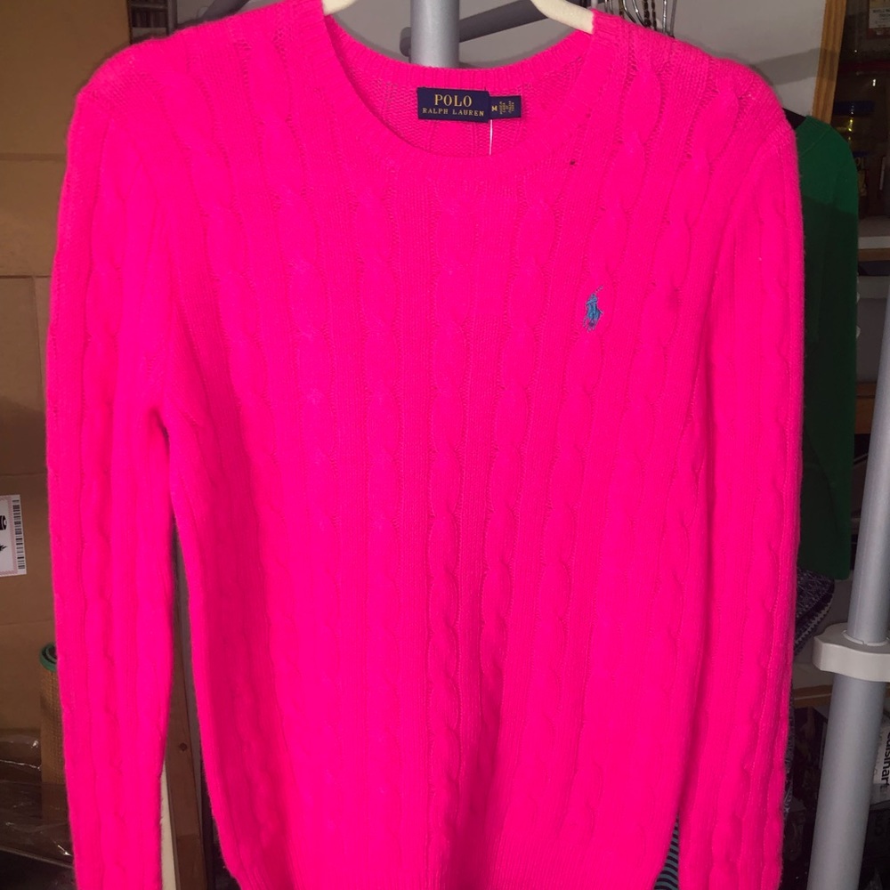 Size Medium Hot pink sweater